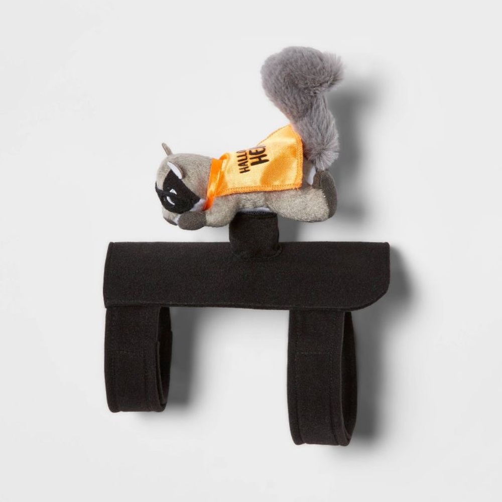 Superhero Squirrel Rider Cat and Dog Costume with Removable Squirrel Toy XXS/XS